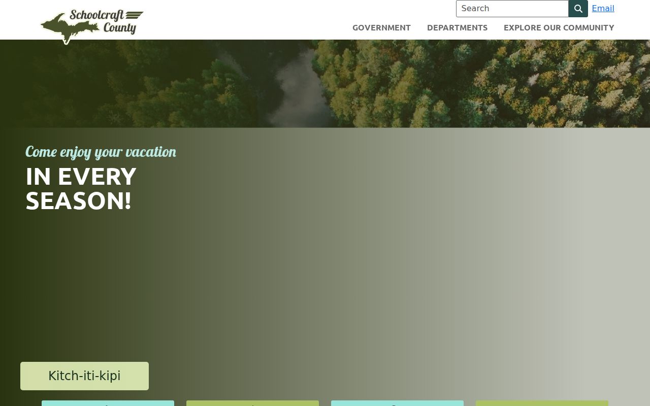 Schoolcraft County criminal records government portal